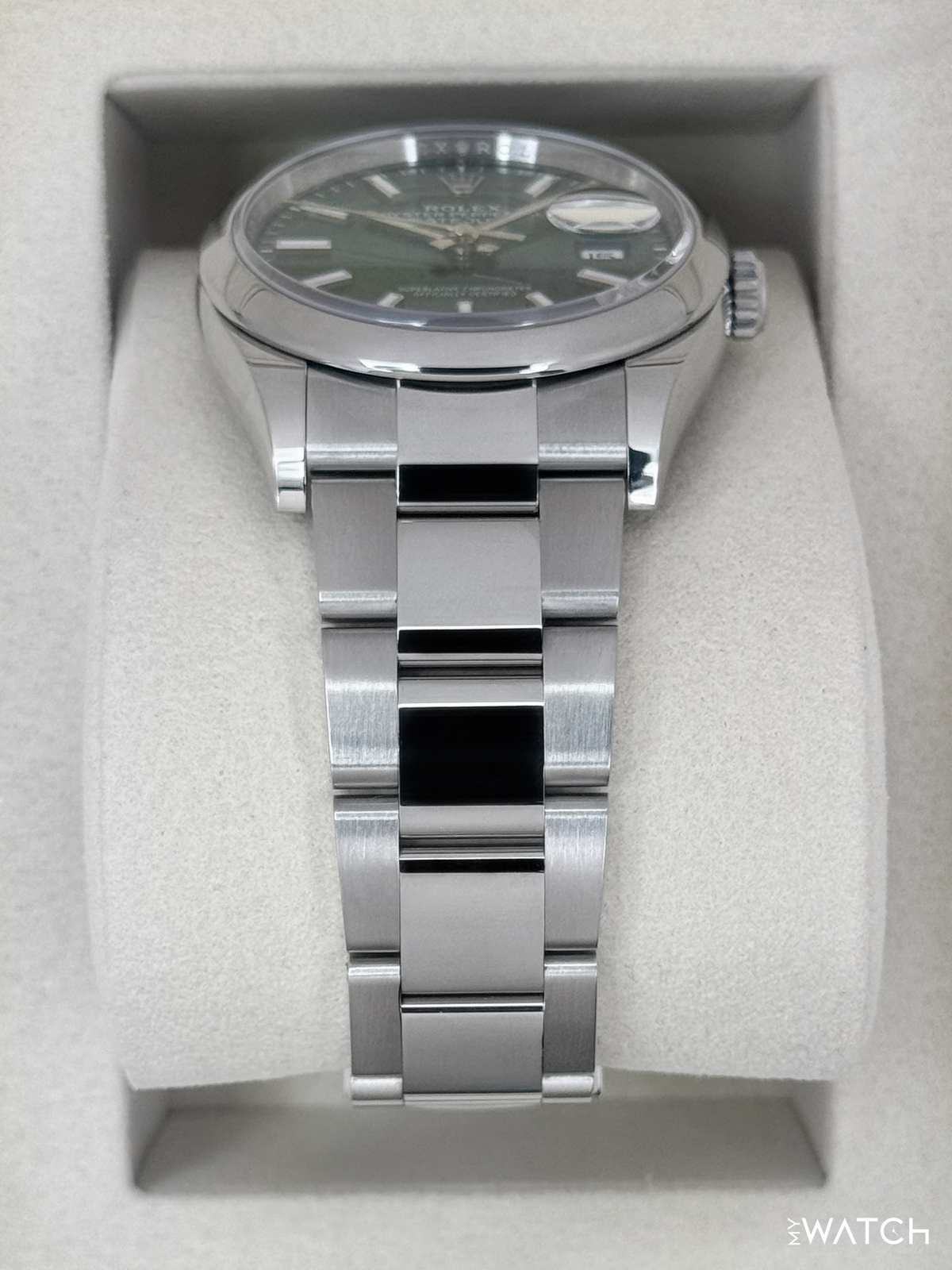 NEW 2026 Rolex Datejust 36mm 126200 Oyster Mint Green Dial
