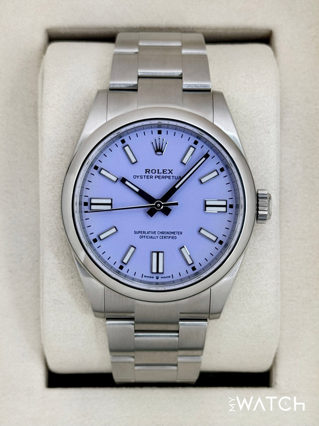 NEW 2026 Rolex Oyster Perpetual 41mm 134300 Lavender Dial