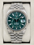 NEW 2026 Rolex Sky-Dweller 42mm 336934 Jubilee Green Dial (NEW STYLE CARD)