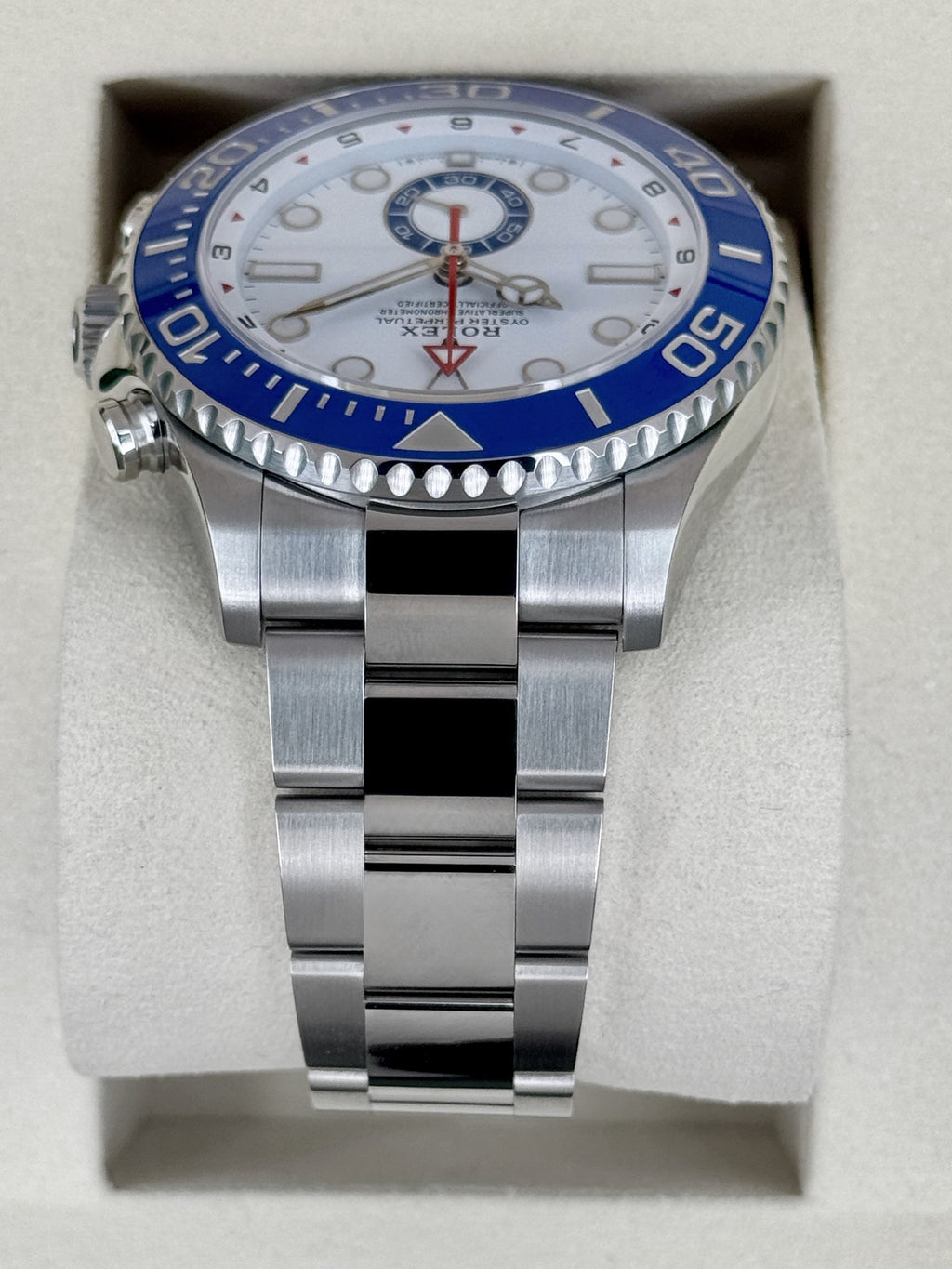 NEW 2026 Rolex Yacht-Master II 44mm 126680 Stainless Steel White Dial
