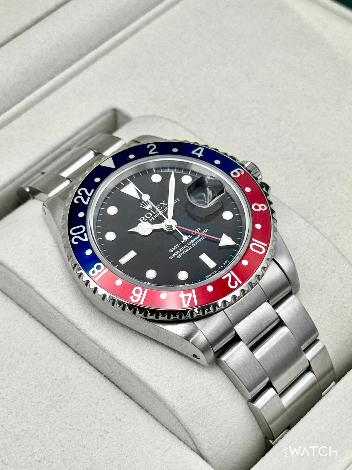 1996 Rolex GMT-Master "Pepsi" 40mm 16700 Stainless Steel Oyster (CPO)