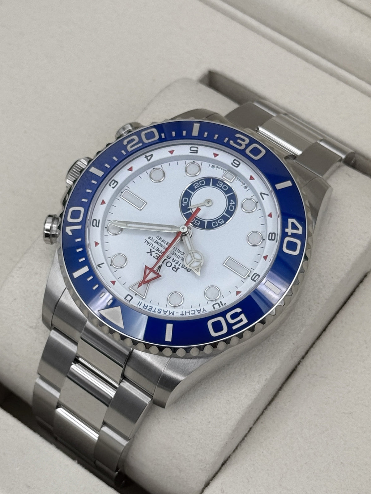 NEW 2026 Rolex Yacht-Master II 44mm 126680 Stainless Steel White Dial