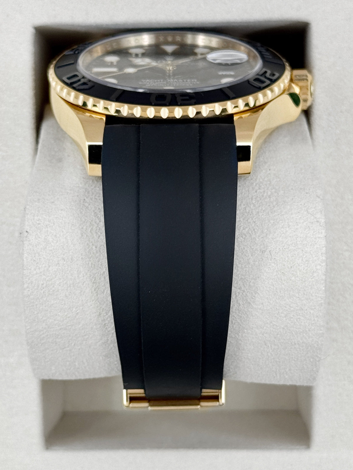 NEW 2026 Rolex Yacht-Master 42mm 226658 Gold Oysterflex Black Dial