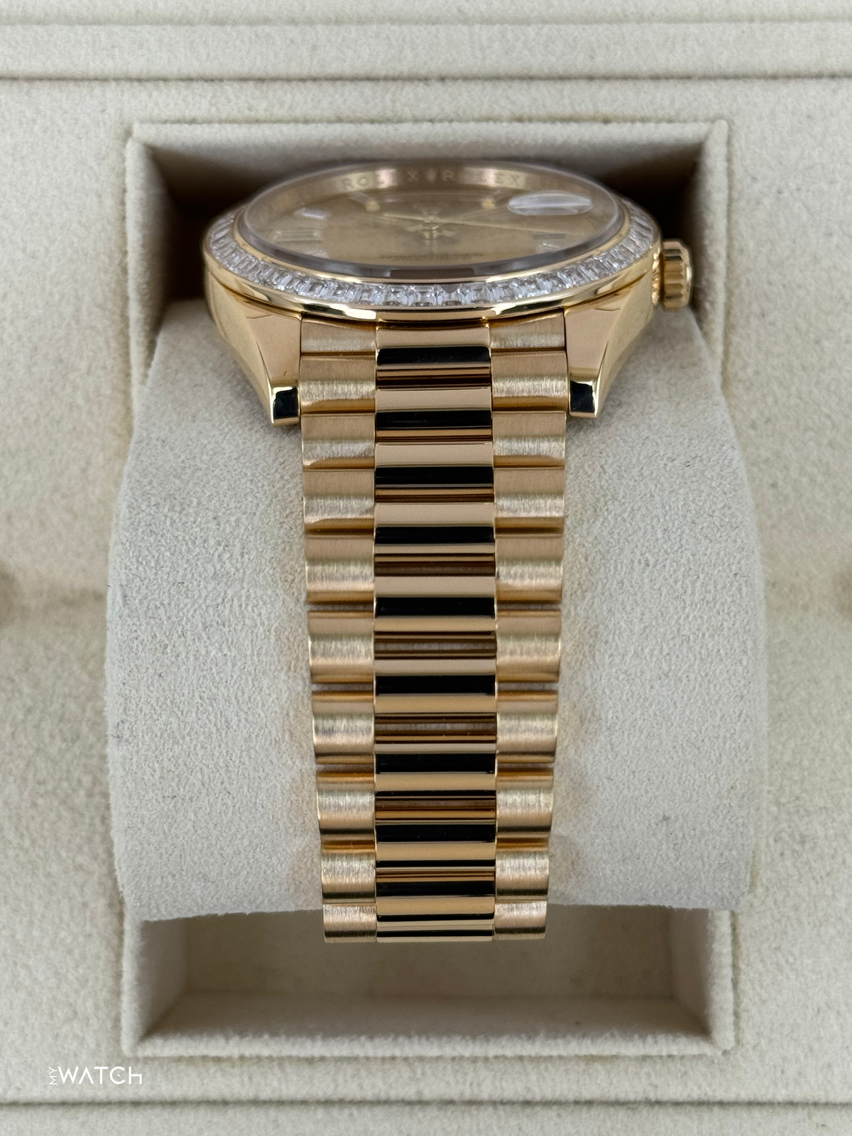 2018 Rolex Day-Date 40mm 228398TBR Presidential Yellow Gold Champagne Dial