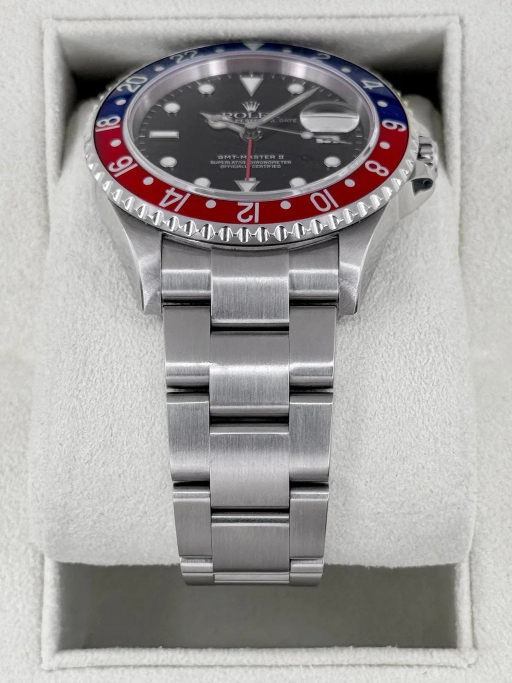 2005 Rolex GMT-Master II "Pepsi" 40mm 16710 Oyster (Collectors Set)