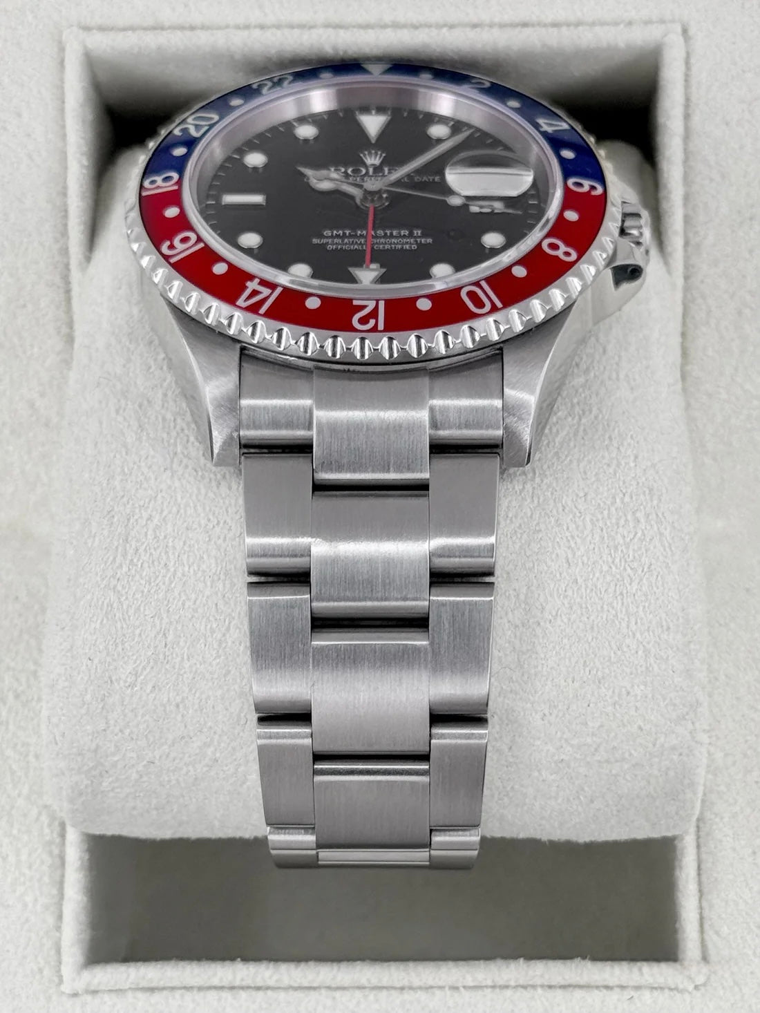 2005 Rolex GMT-Master II "Pepsi" 40mm 16710 Oyster (Collectors Set)
