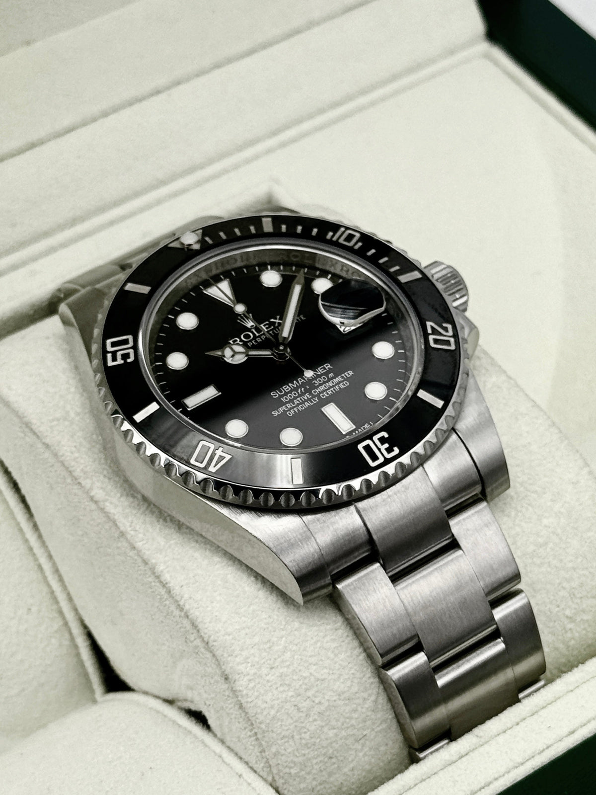 2013 Rolex Submariner 40mm 116610LN Stainless Steel Black Dial