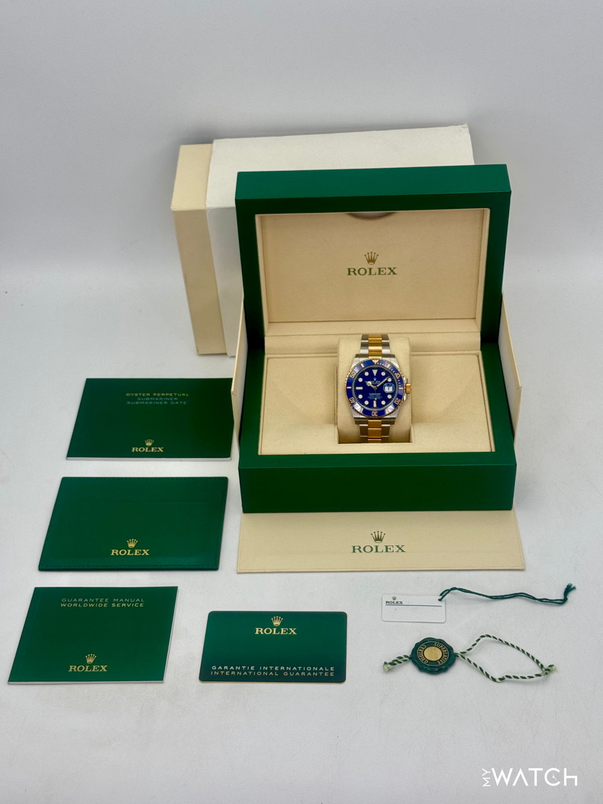 2022 Rolex Submariner "Bluesy" 41mm 126613LB Two-Tone Blue Dial