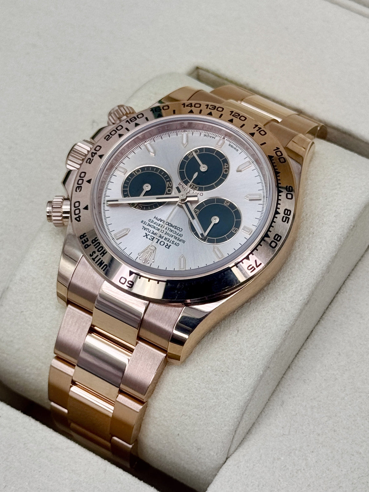 2026 Rolex Daytona 40mm 126505 Rose Gold Sundust Dial