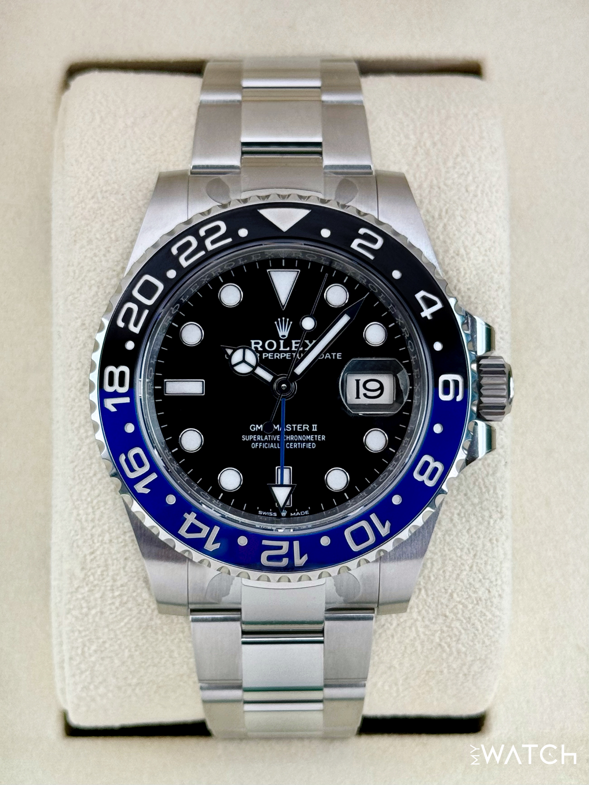 NEW 2025 Rolex GMT-Master II "Batman" 40mm 126710BLNR Oyster (STICKERED)