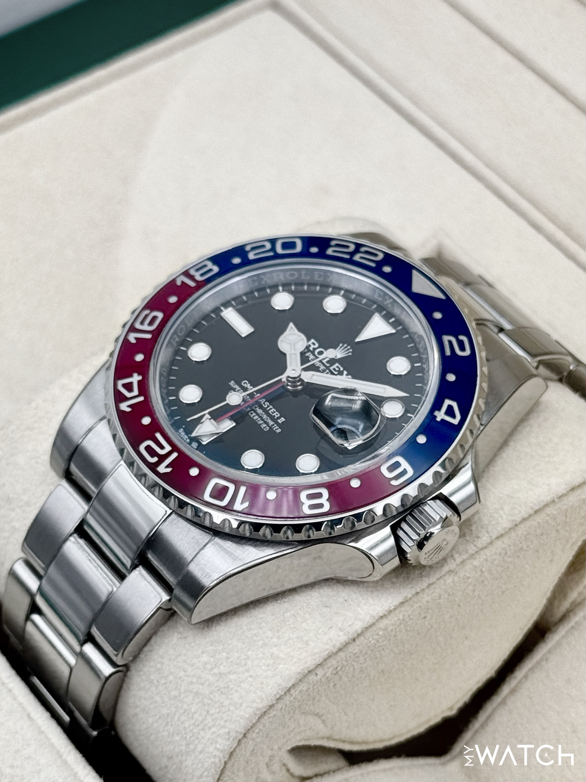2022 Rolex GMT-Master II "Pepsi" 40mm 126710BLRO Oyster