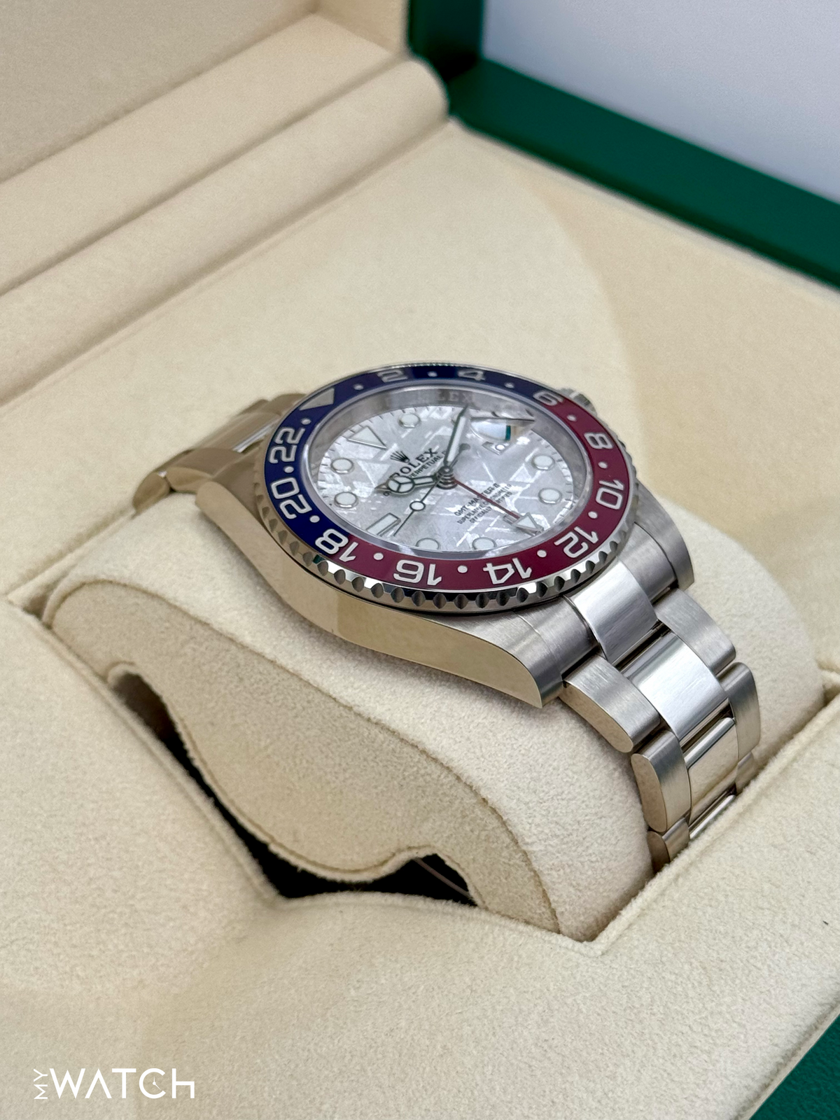 2022 Rolex GMT-Master II "Pepsi" 40mm 126719BLRO Meteorite Dial