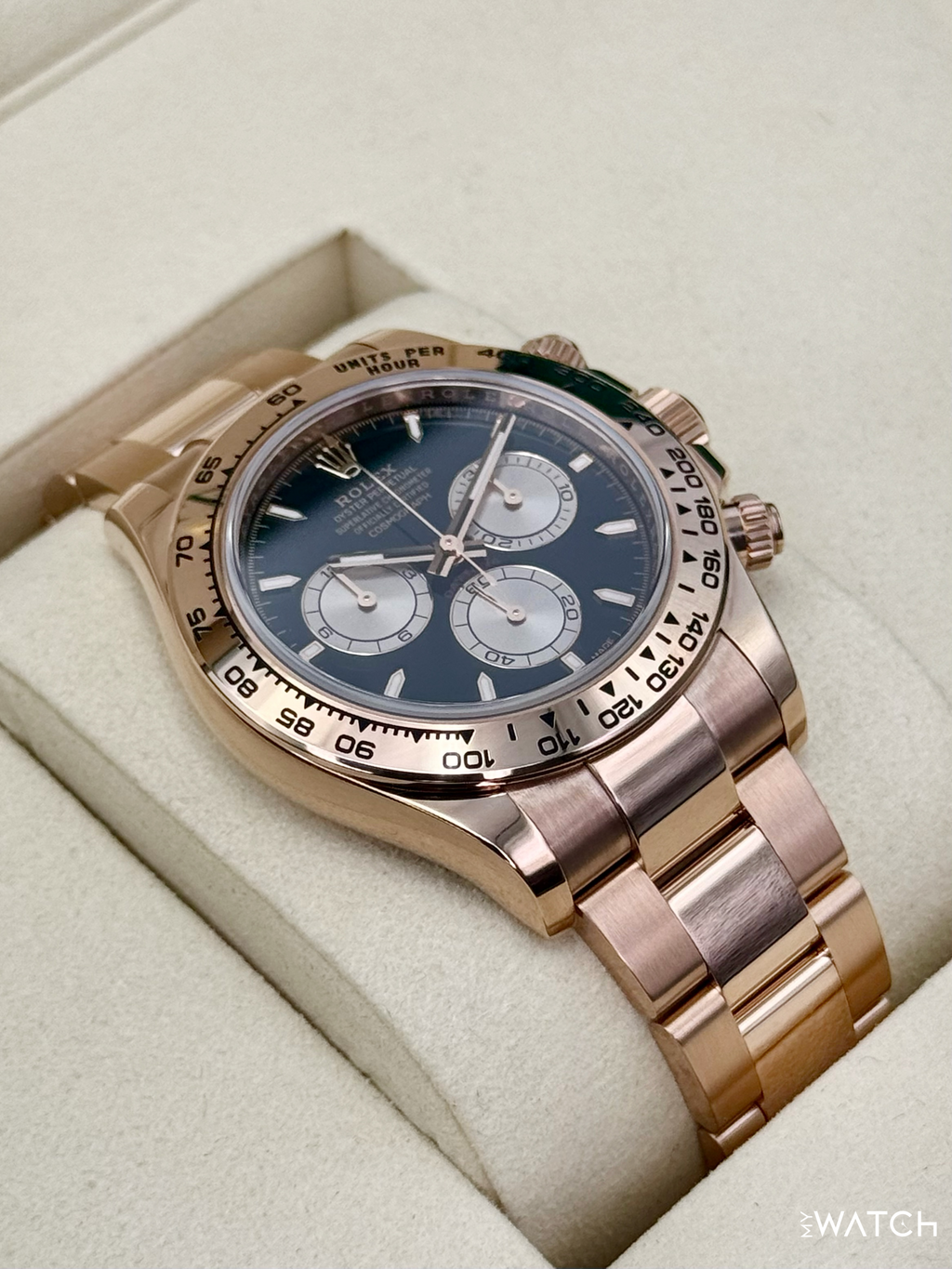 NEW 2025 Rolex Daytona 40mm 126505 Rose Gold Black Dial