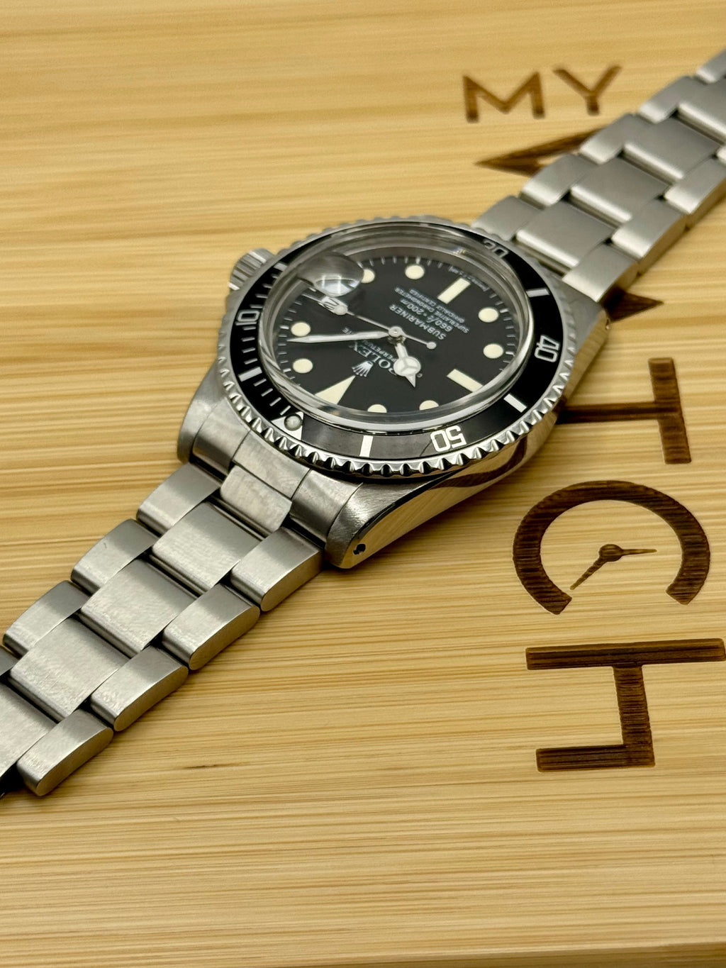 1978 Rolex Submariner Date 40mm 1680 Stainless Steel Black Dial VINTAGE