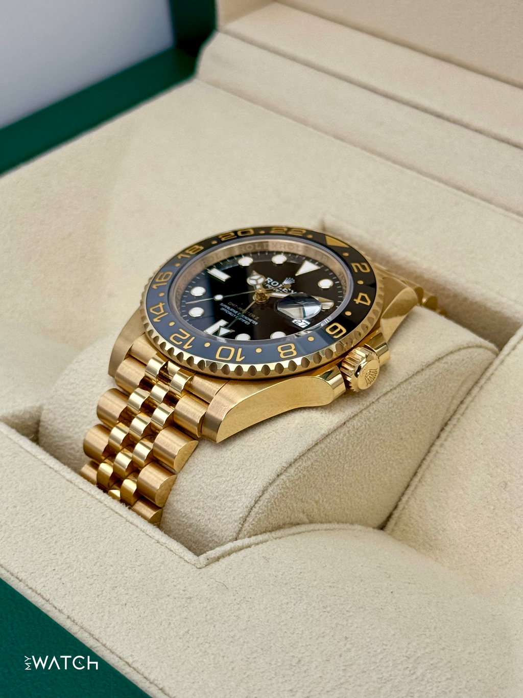 2024 Rolex GMT-Master II 40mm 126718GRNR Jubilee Black Dial