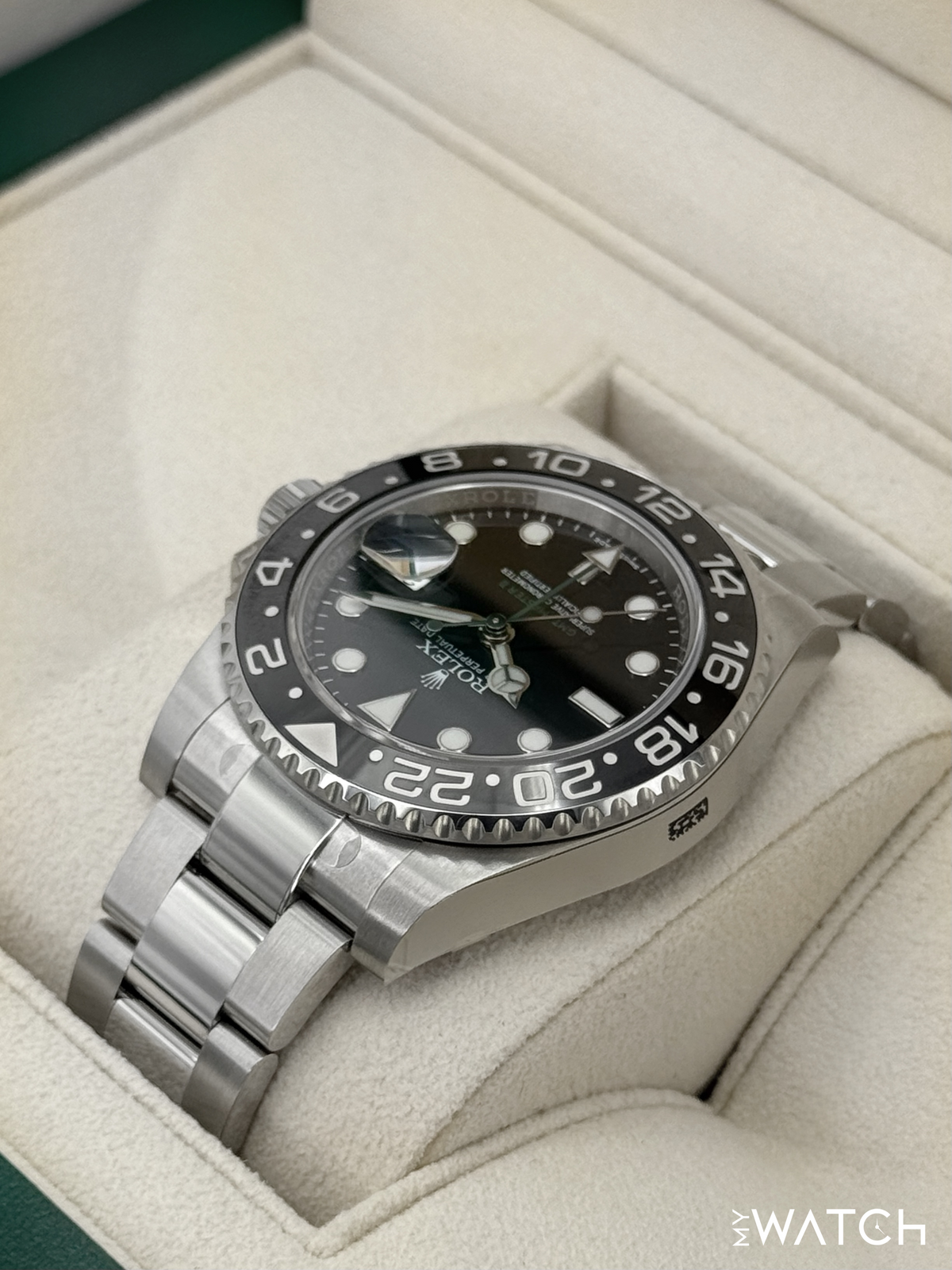 NEW OLD STOCK 2017 Rolex GMT-Master II 40mm 116710LN Stainless Steel Black Dial (STICKERED)