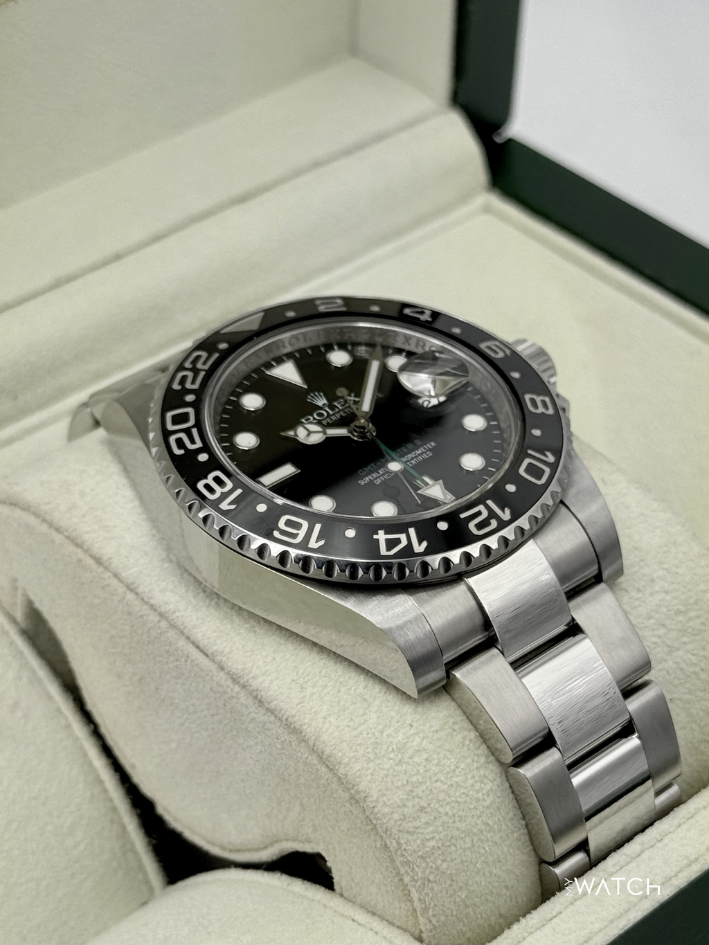 2014 Rolex GMT-Master II 40mm 116710LN Stainless Steel Black Dial