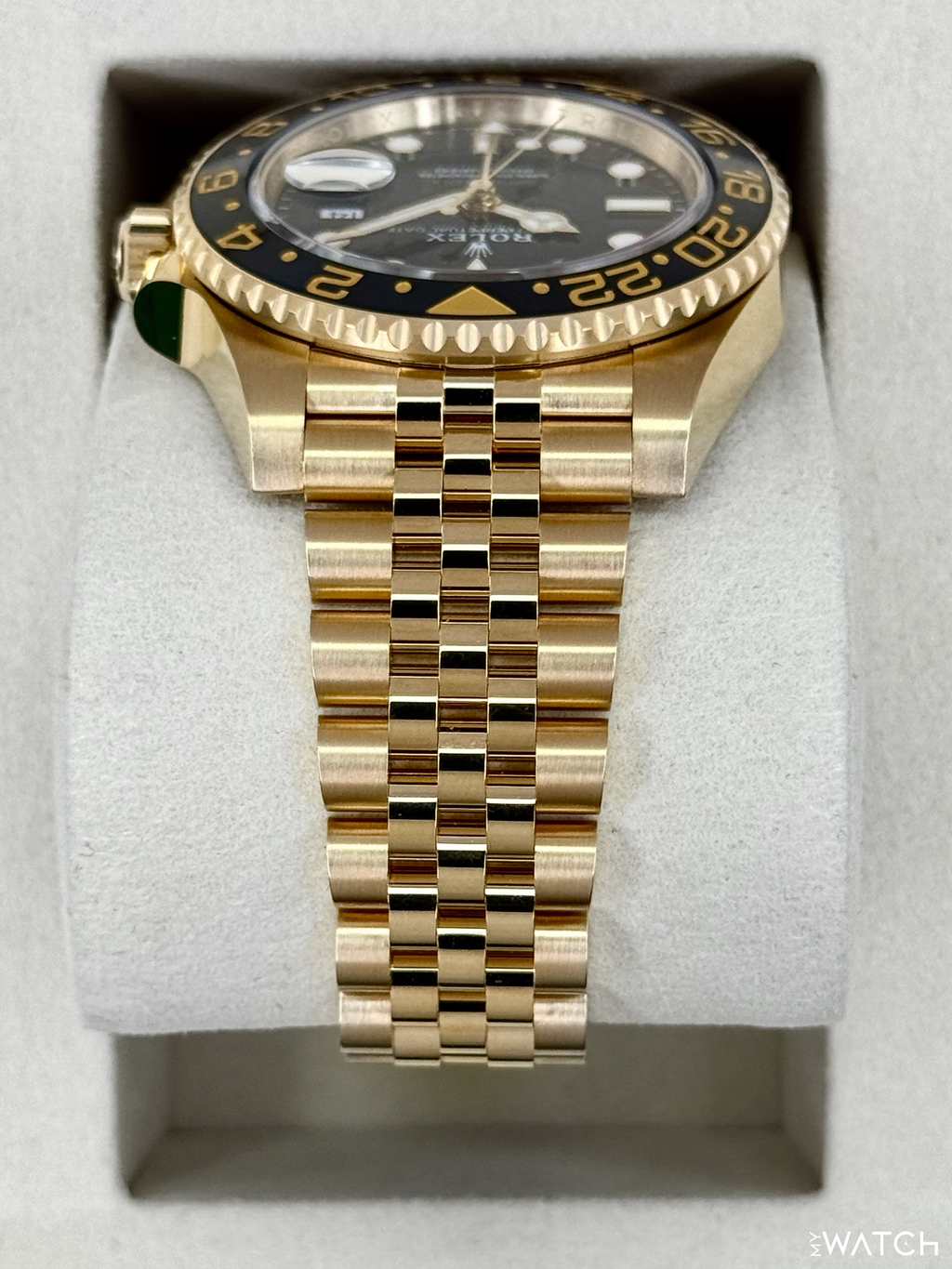 NEW 2026 Rolex GMT-Master II 40mm 126718GRNR Yellow Gold Jubilee Black Dial
