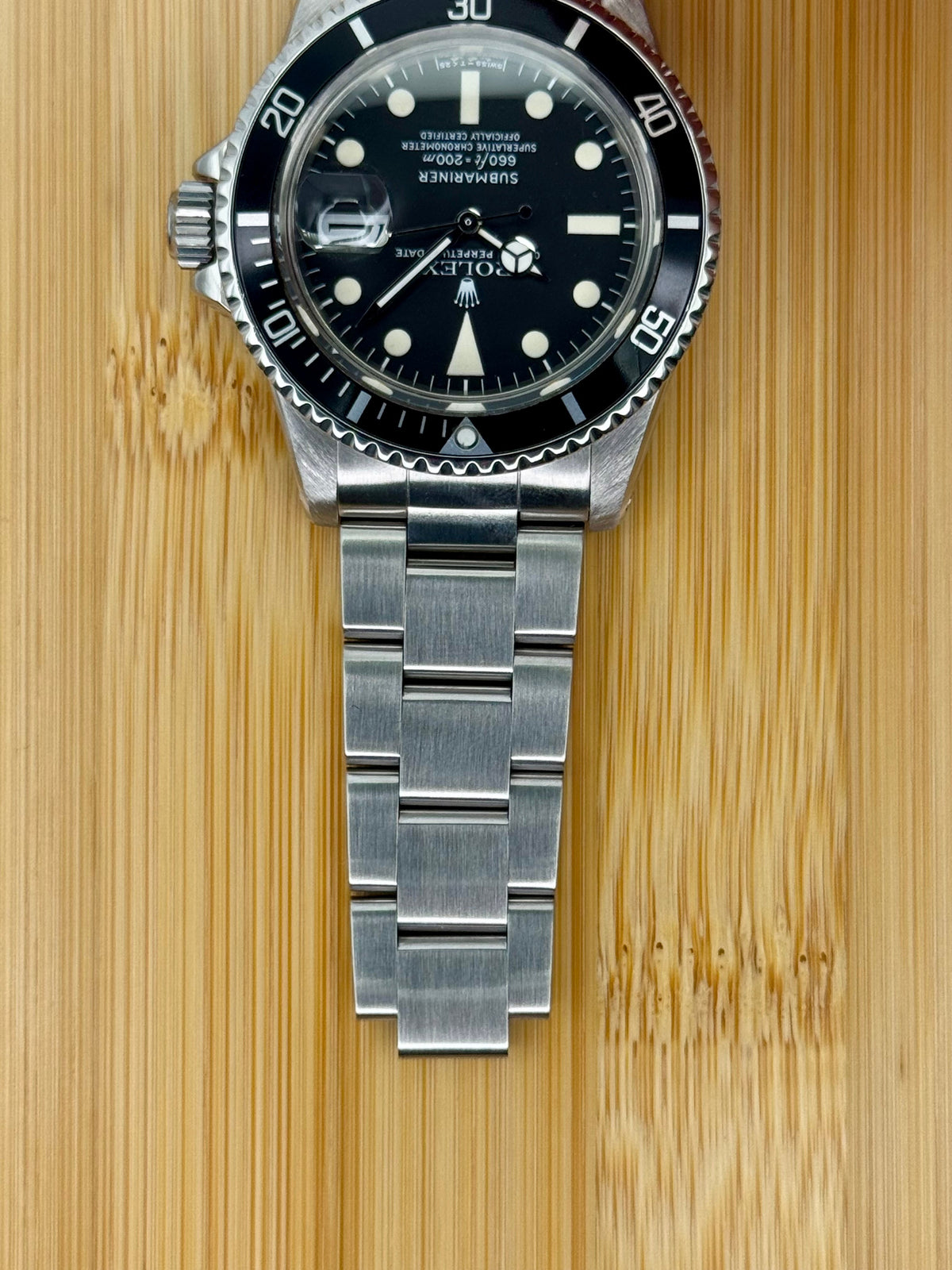 1978 Rolex Submariner Date 40mm 1680 Stainless Steel Black Dial VINTAGE