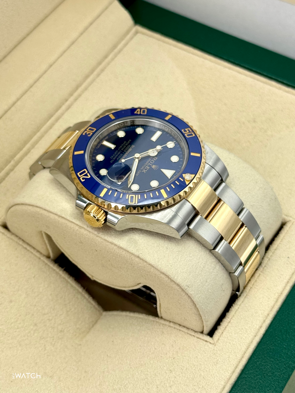 2017 Rolex Submariner "Bluesy" 40mm 116613LB Two-Tone Blue Dial