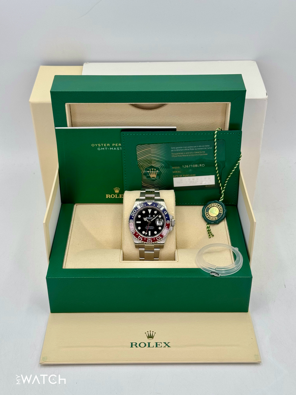 2022 Rolex GMT-Master II "Pepsi" 40mm 126710BLRO Oyster