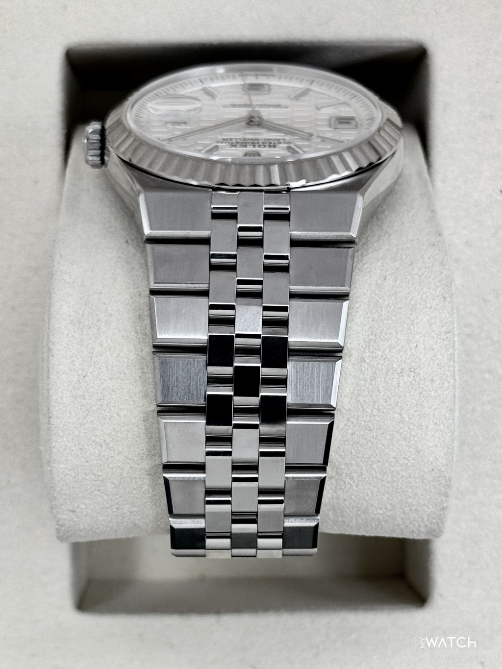 2025 Rolex Land-Dweller 40mm 127334 Stainless Steel Jubilee White Dial