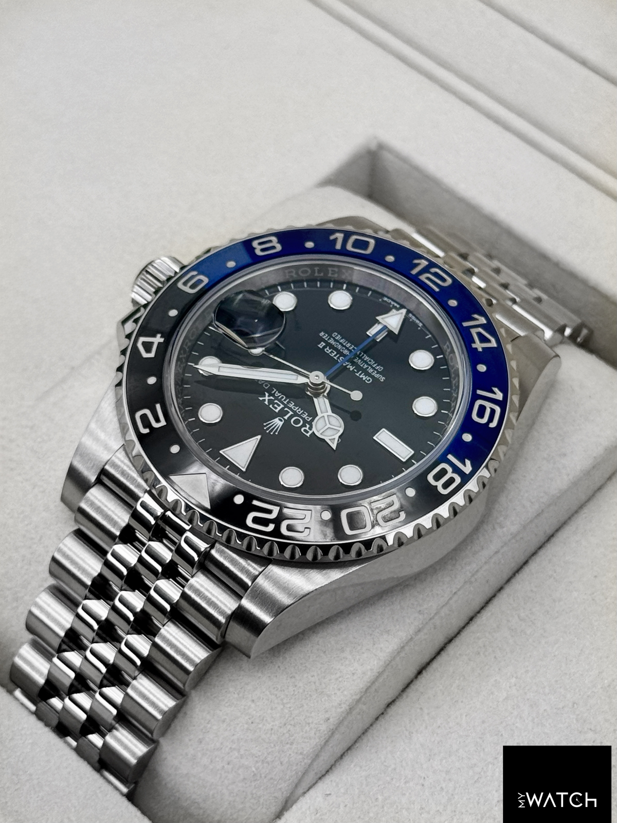 2025 Rolex GMT-Master II "Batgirl" 40mm 126710BLNR Jubilee