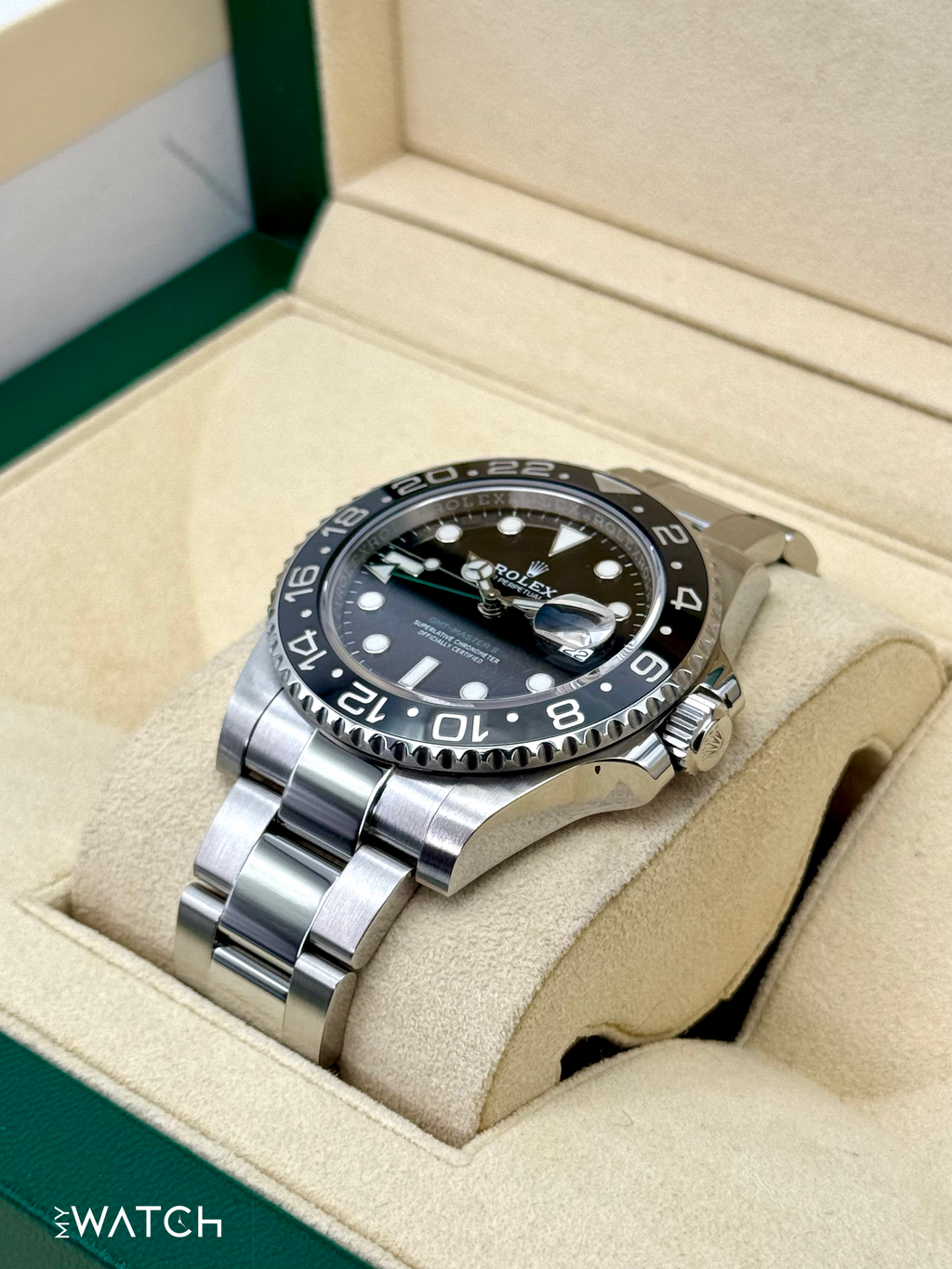 2019 Rolex GMT-Master II 40mm 116710LN Stainless Steel Black Dial