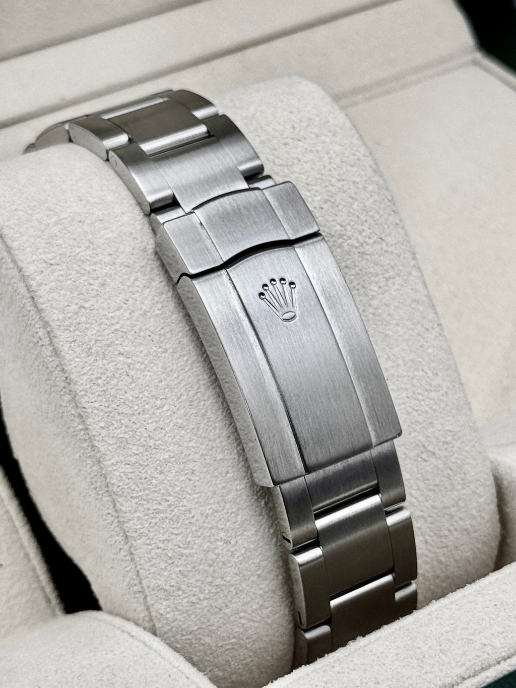 2019 Rolex Oyster Perpetual 39mm 114300 Stainless Steel Black Dial