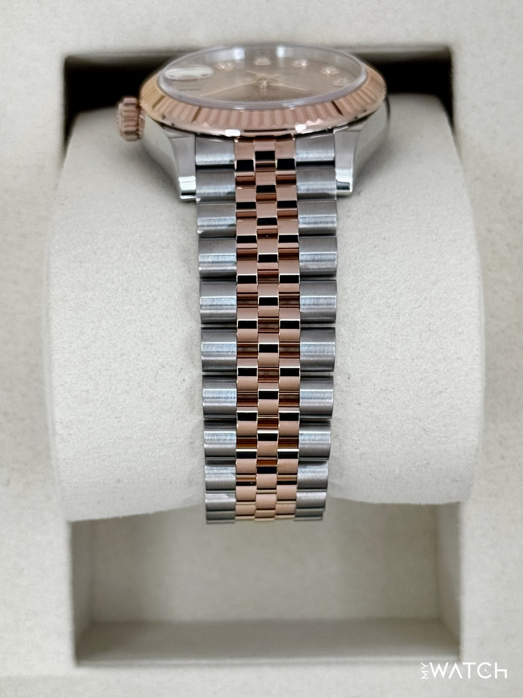 NEW 2026 Rolex Ladies Datejust 31mm 278271 Two-Tone Jubilee Pink Diamond Dial