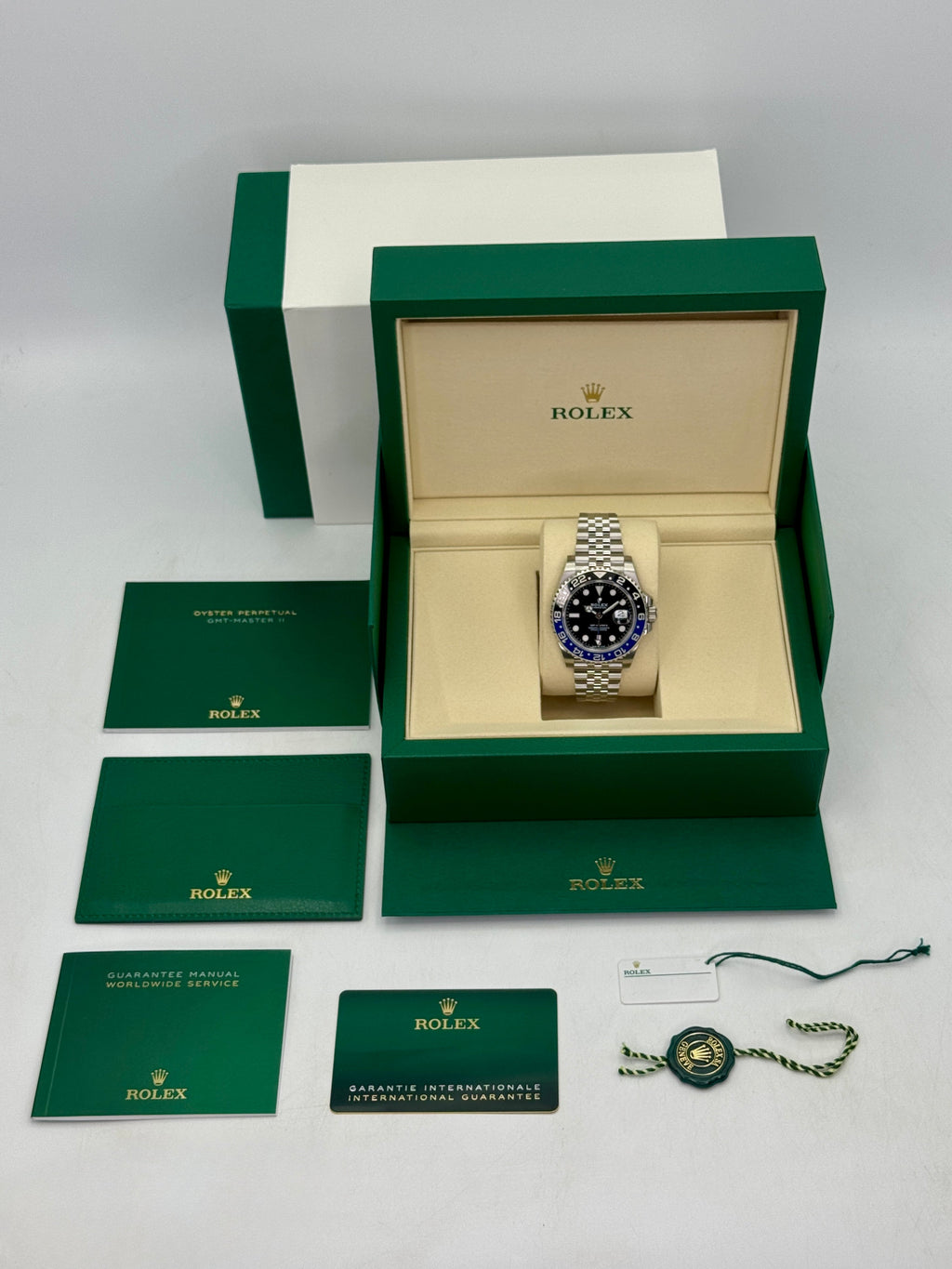 NEW 2026 Rolex GMT-Master II "Batgirl" 40mm 126710BLNR Jubilee (STICKERED)