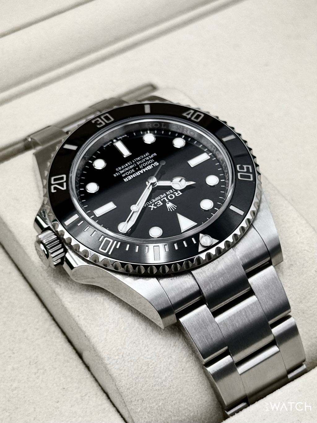 2025 Rolex Submariner 41mm 124060 Stainless Steel Black Dial