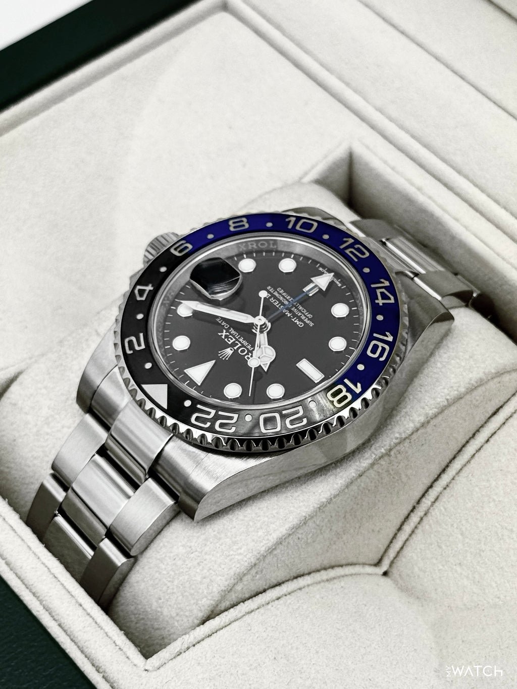 2017 Rolex GMT-Master II "Batman" 40mm 116710BLNR Oyster