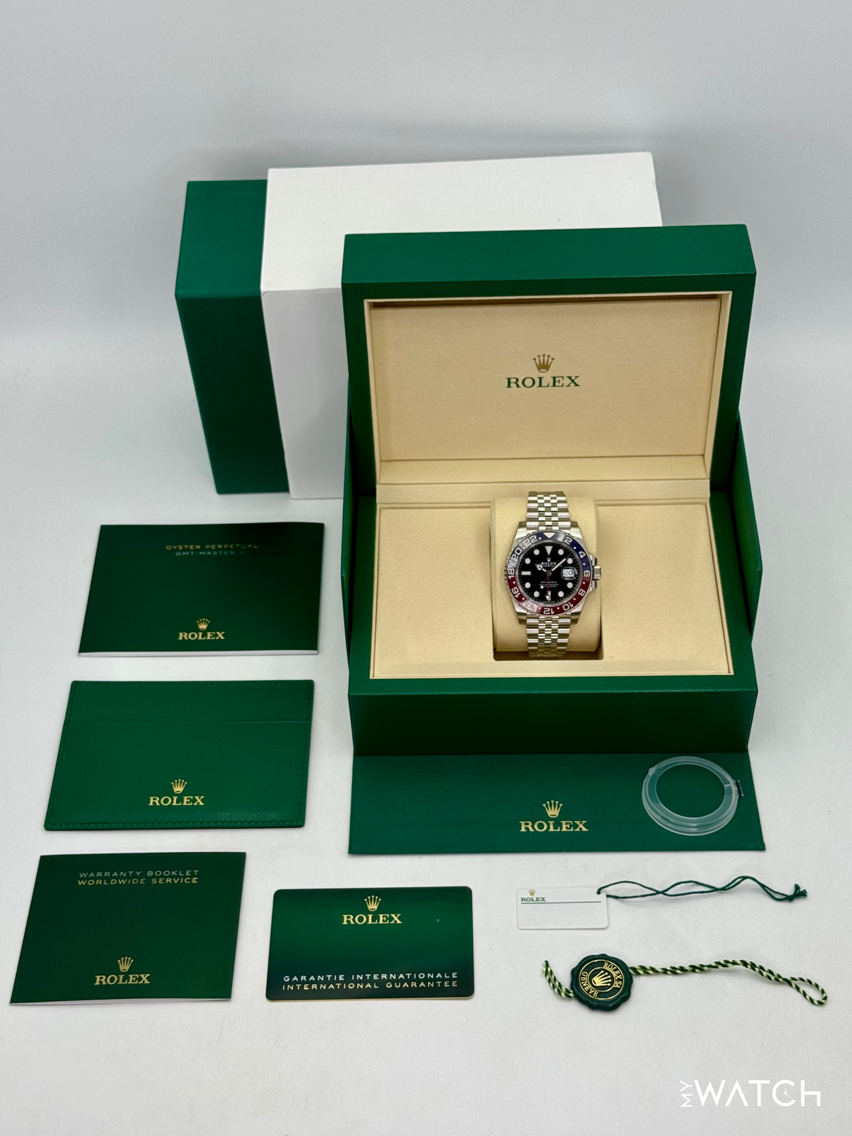 NEW 2026 Rolex GMT-Master II "Pepsi" 40mm 126710BLRO Jubilee (STICKERED)