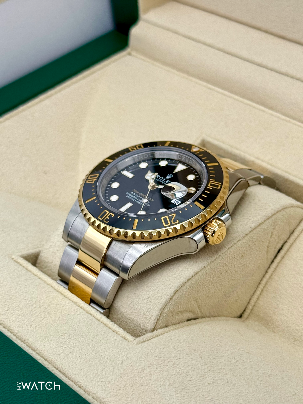 2023 Rolex Sea-Dweller 43mm 126603 Two-Tone Black Dial