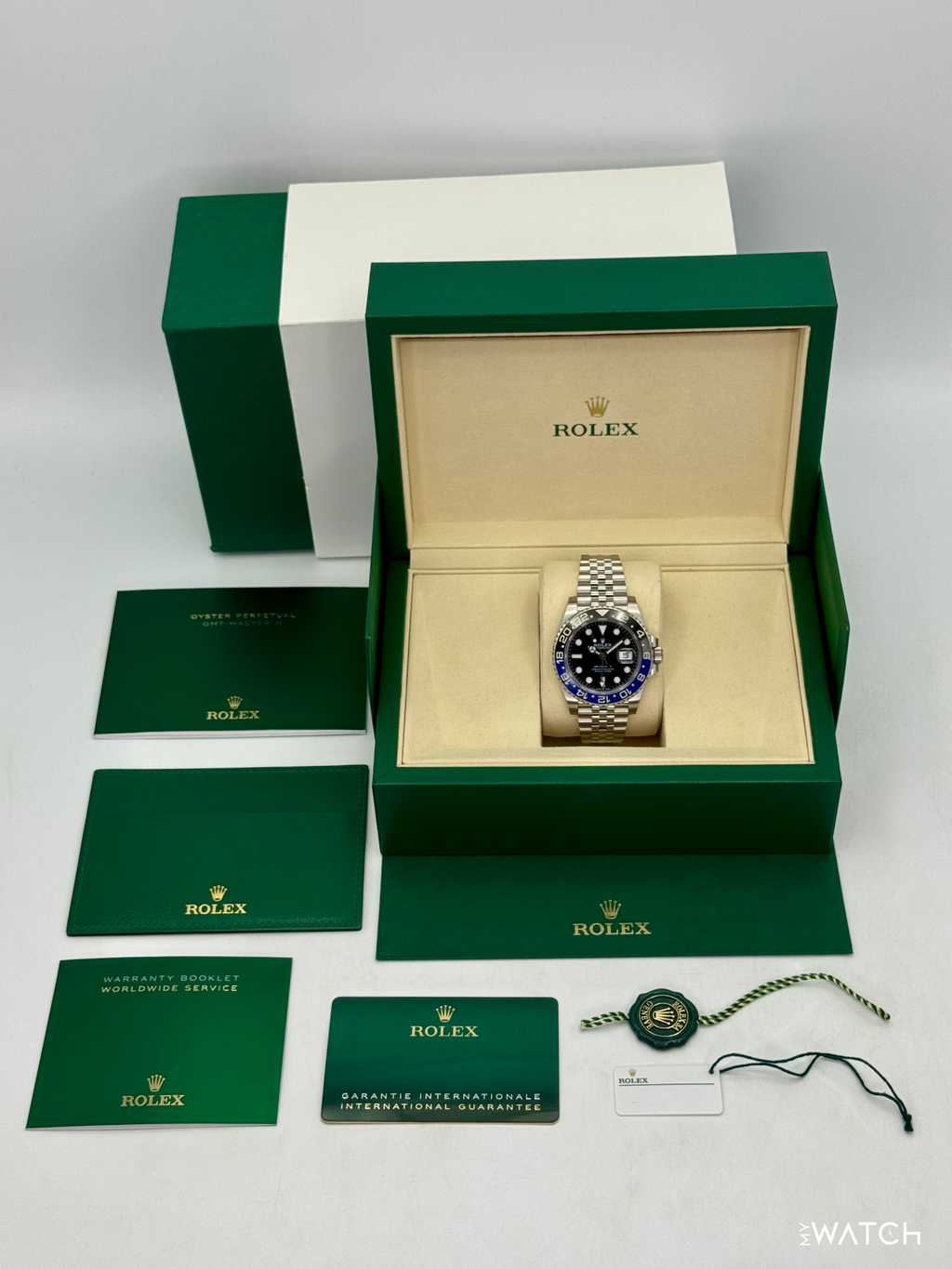 2025 Rolex GMT-Master II "Batgirl" 40mm 126710BLNR Jubilee