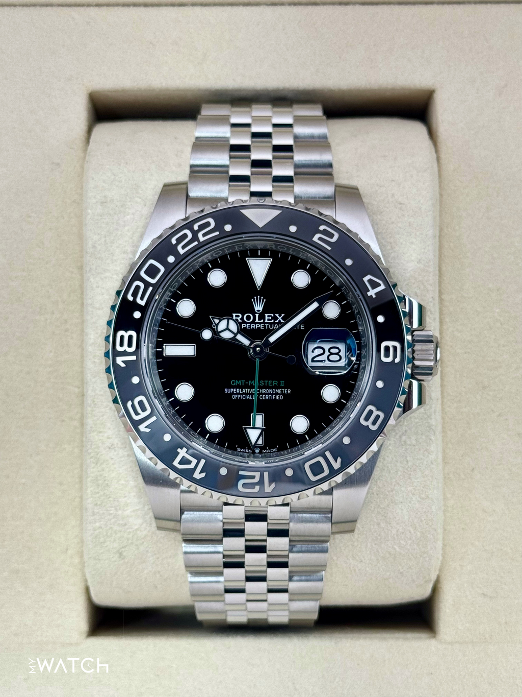 NEW 2026 Rolex GMT-Master II Bruce Wayne 40mm 126710GRNR Jubilee