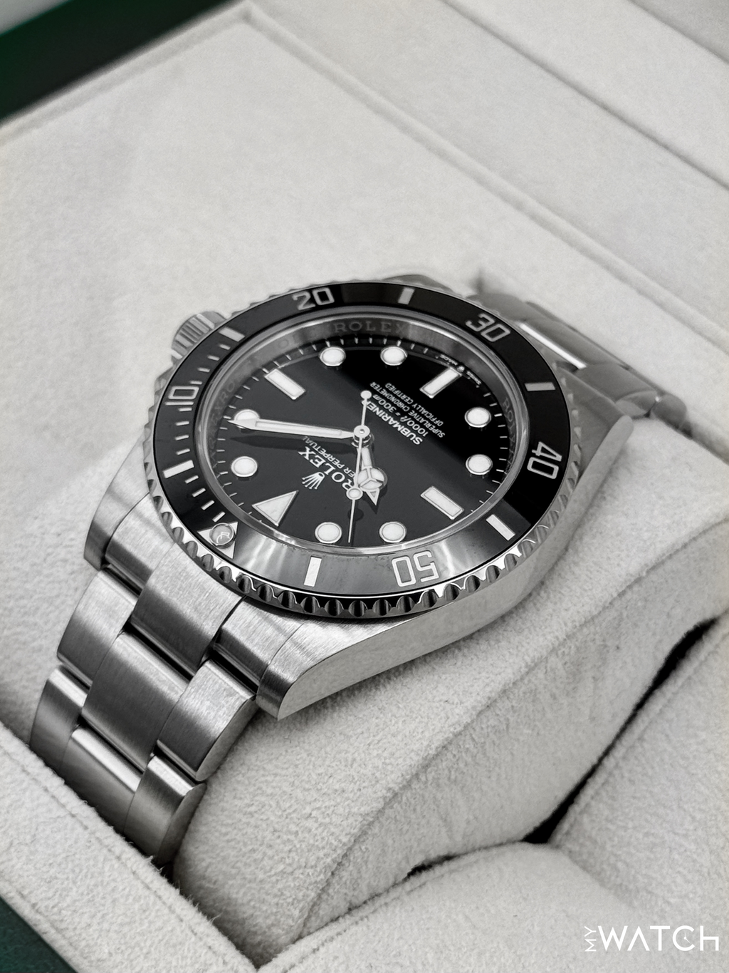 2025 Rolex Submariner 41mm 124060 Stainless Steel Black Dial