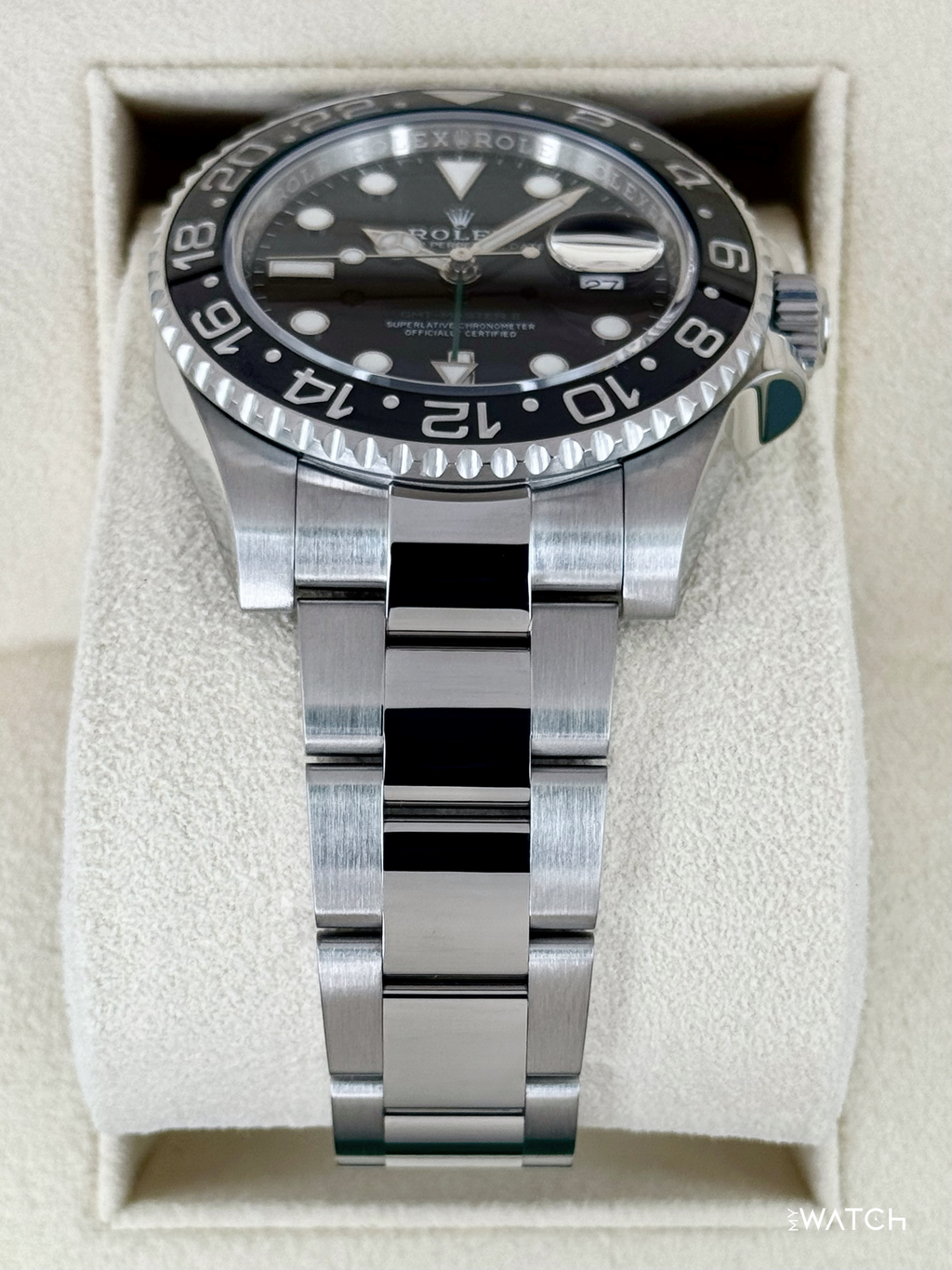 2018 Rolex GMT-Master II 40mm 116710LN Stainless Steel Black Dial