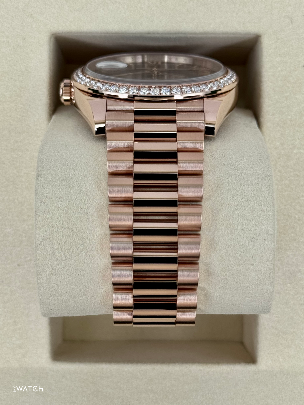NEW 2025 Rolex Day-Date 40mm 228345RBR Rose Gold Slate Ombre Dial
