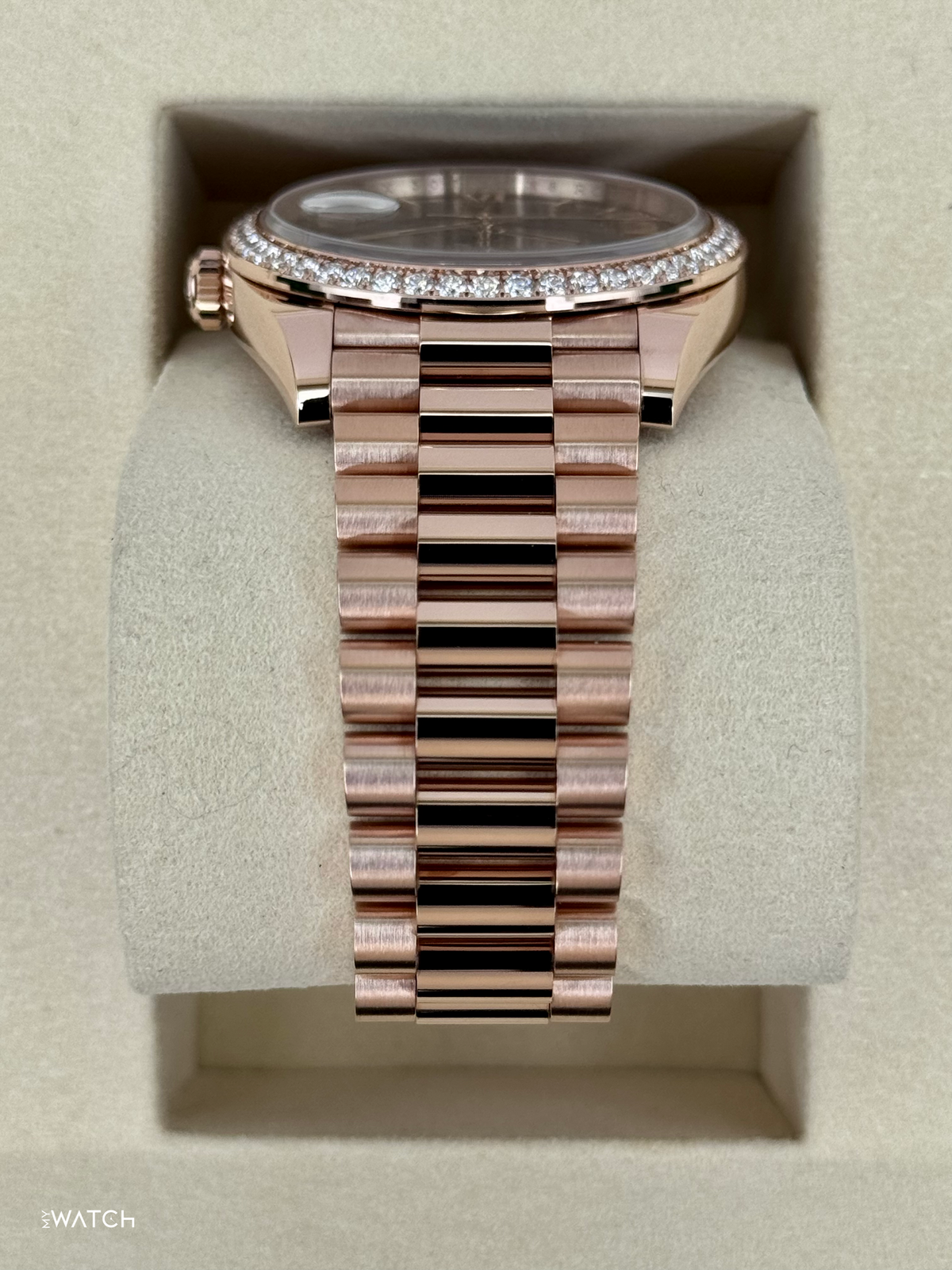 NEW 2025 Rolex Day-Date 40mm 228345RBR Rose Gold Slate Ombre Dial