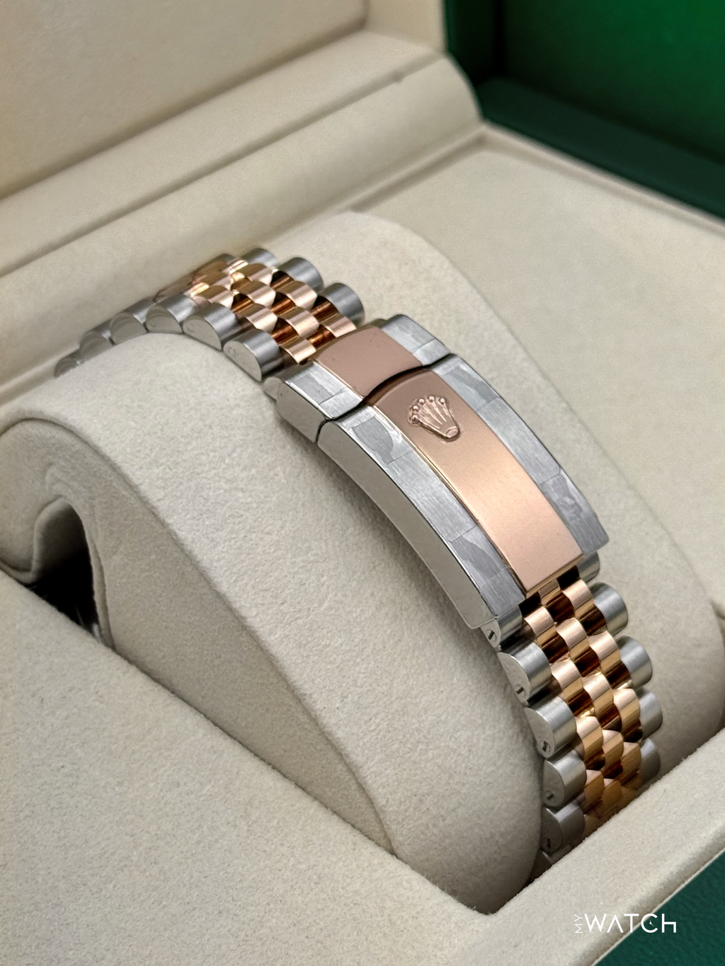 NEW 2025 Rolex Datejust 41mm 126331 Two-Tone Rose Gold Chocolate Dial (STICKERED)