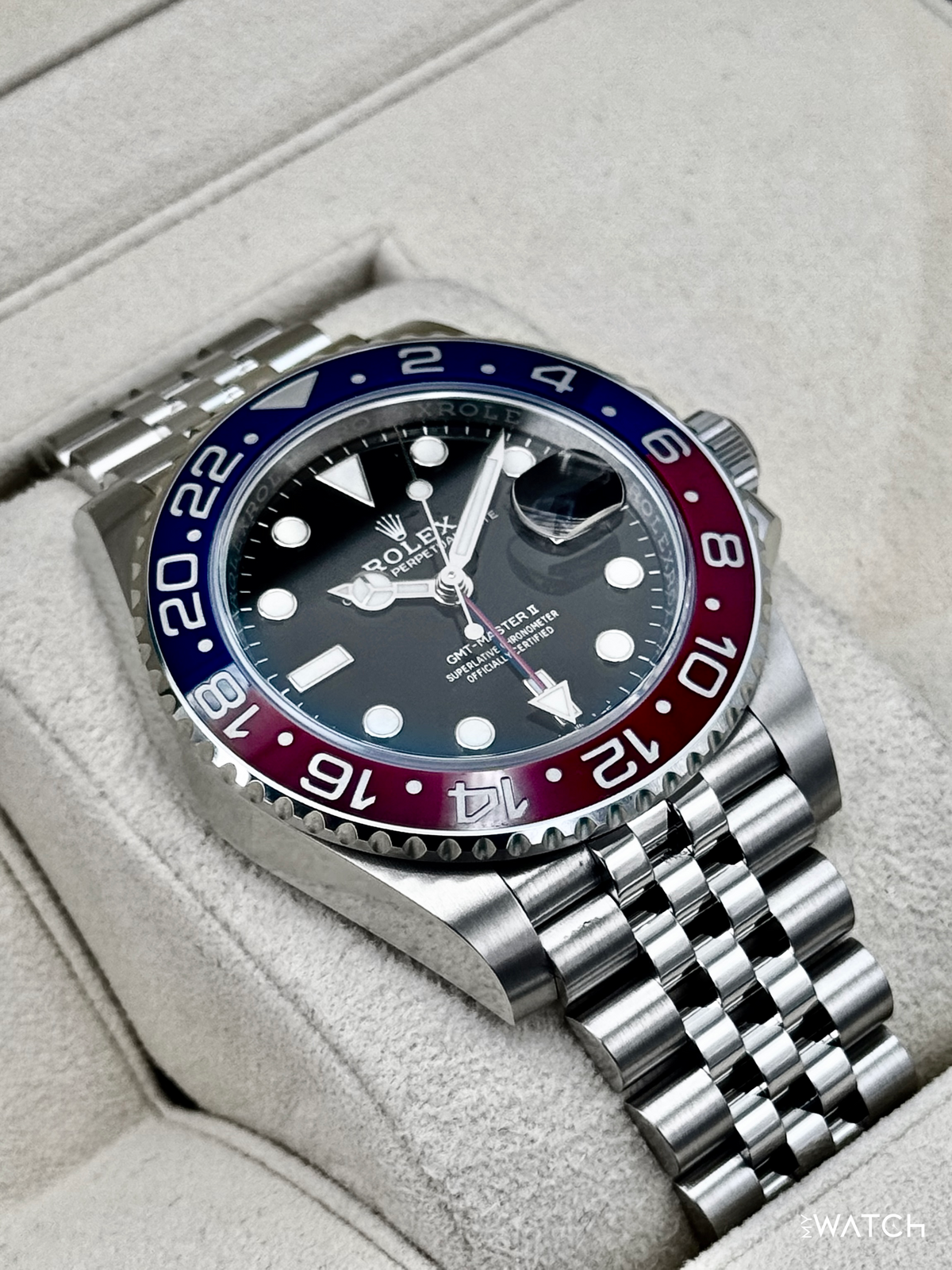 2021 Rolex GMT-Master II "Pepsi" 40mm 126710BLRO Jubilee
