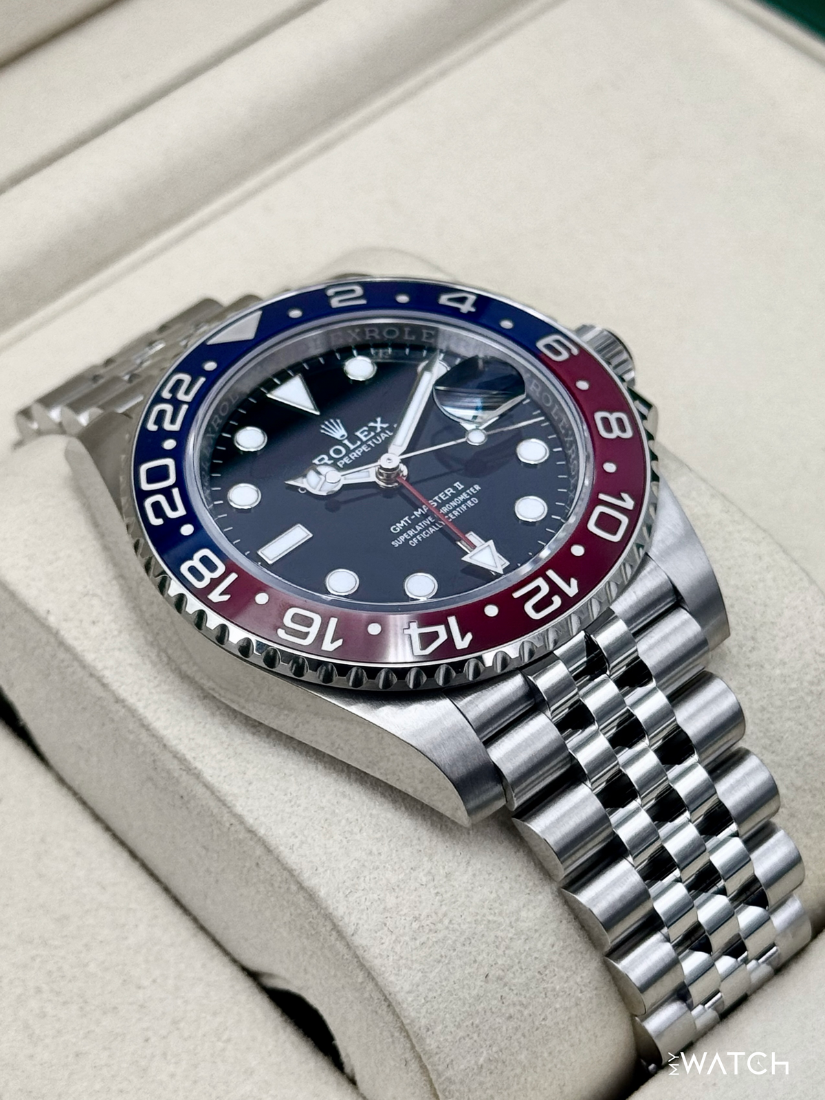 NEW 2025 Rolex GMT-Master II "Pepsi" 40mm 126710BLRO Jubilee (STICKERED)