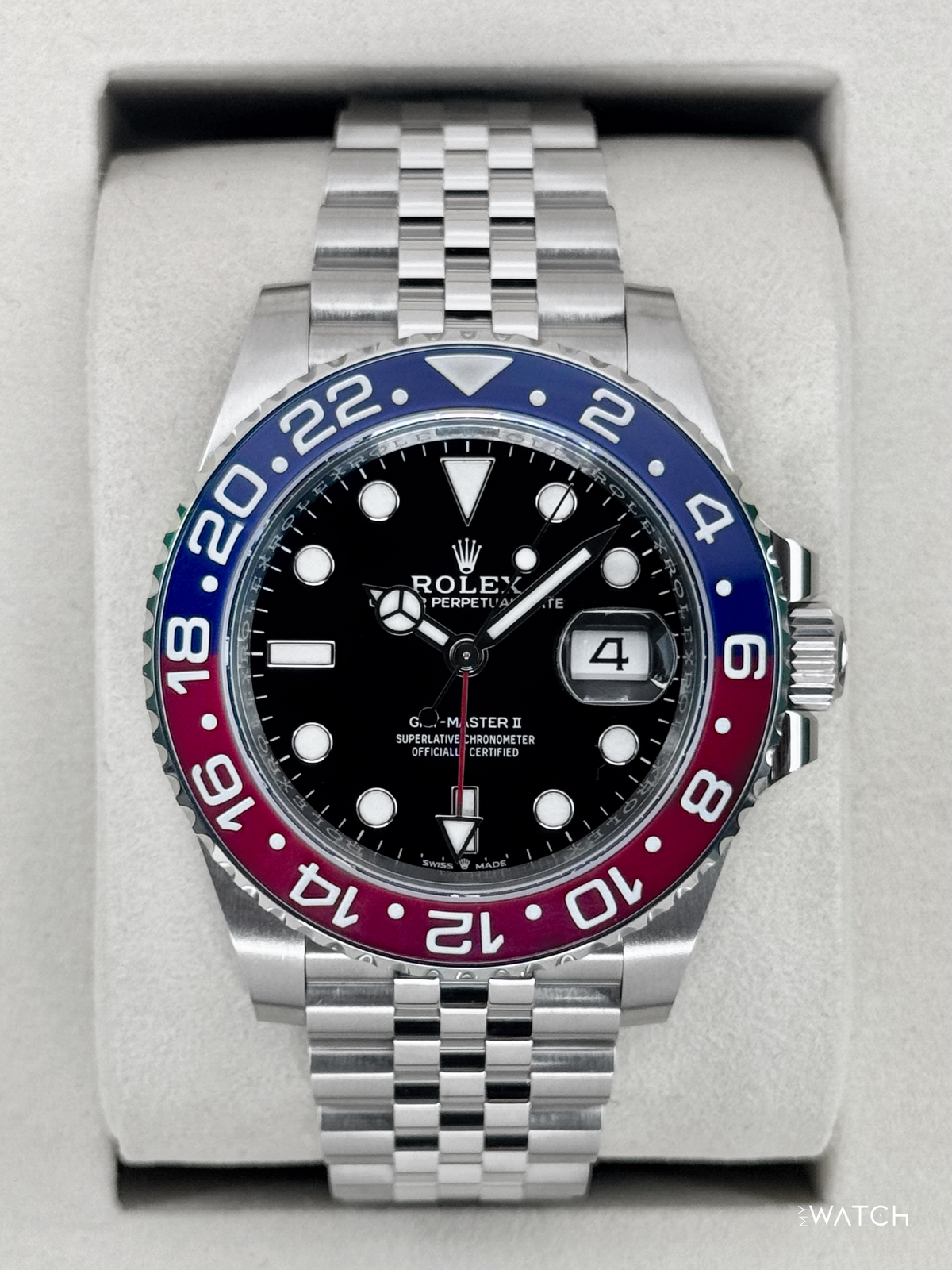 NEW 2026 Rolex GMT-Master II "Pepsi" 40mm 126710BLRO Jubilee (STICKERED)