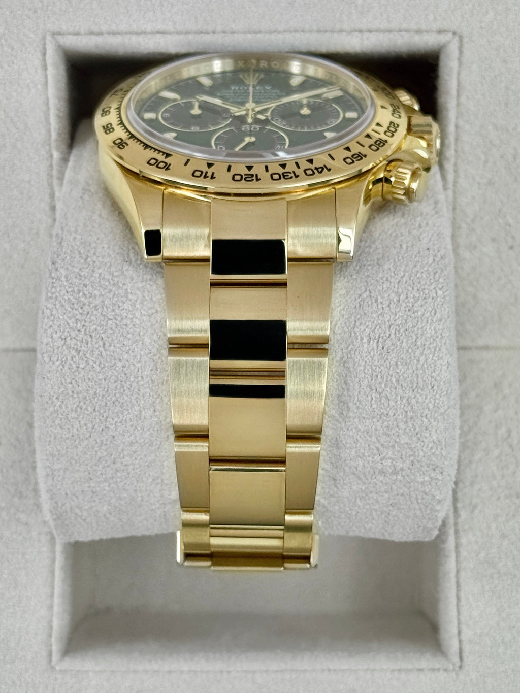 2023 Rolex Daytona John Mayer 40mm 116508 Yellow Gold Green Dial