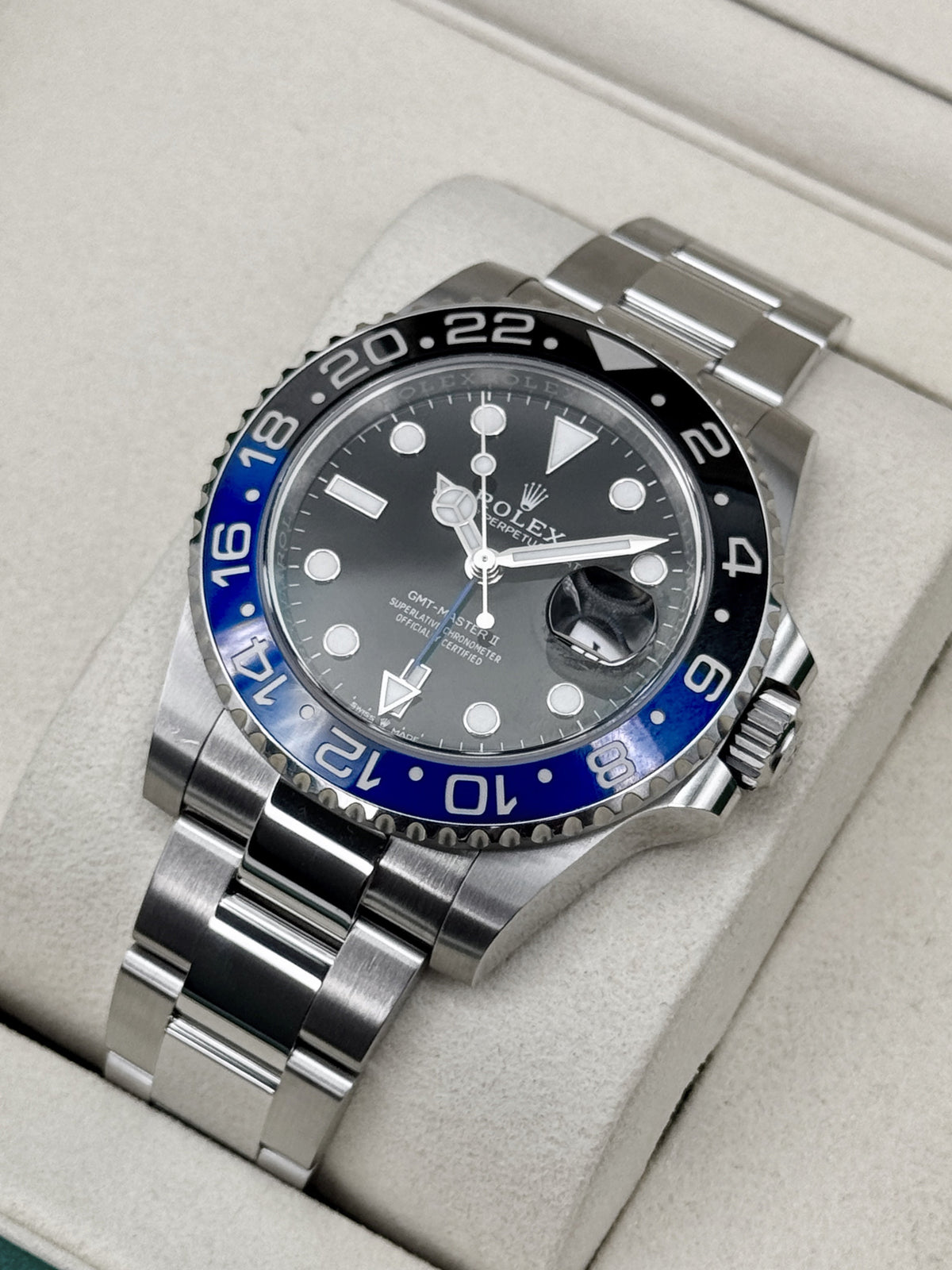 2026 Rolex GMT-Master II "Batman" 40mm 126710BLNR Oyster
