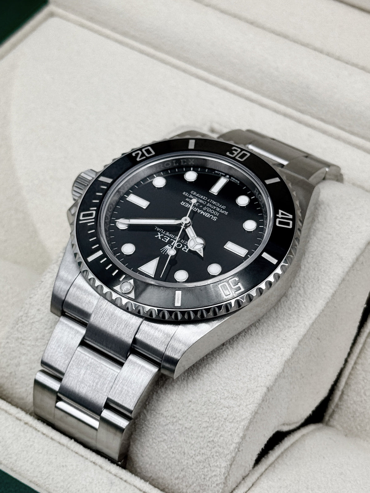 2024 Rolex Submariner 41mm 124060 Stainless Steel Black Dial