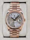 2020 Rolex Day-Date 40mm 228235 Presidential Rose Gold Sundust Dial