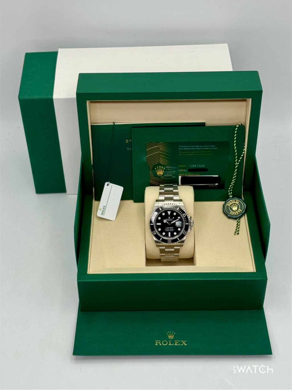 2025 Rolex Submariner 41mm 126610LN Stainless Steel Black Dial